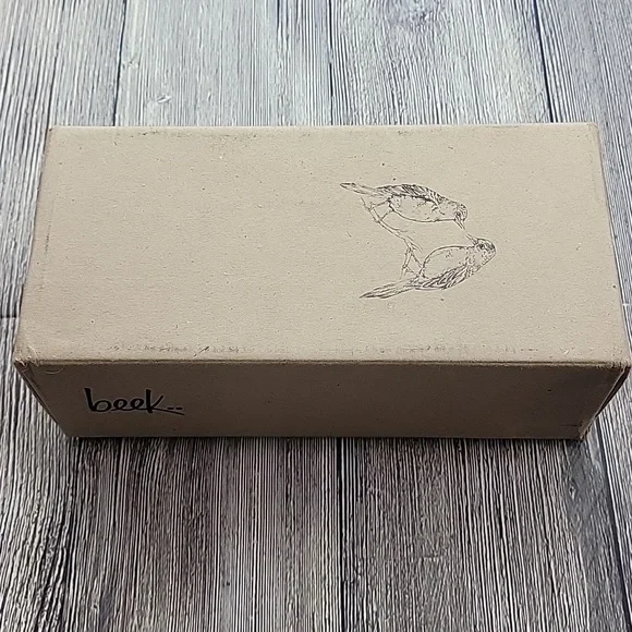 Beek NWT Seabird Leather Thong Sandals Black - Picture 15 of 15